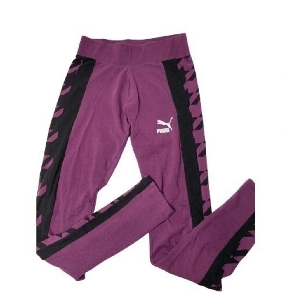 Puma Leggings Purple XS - Picture 2 of 7